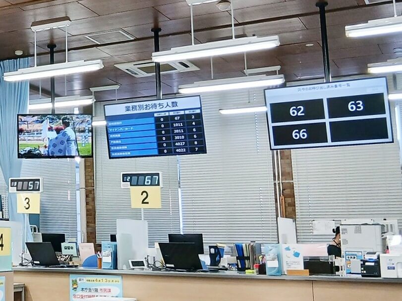 南相馬市役所様窓口